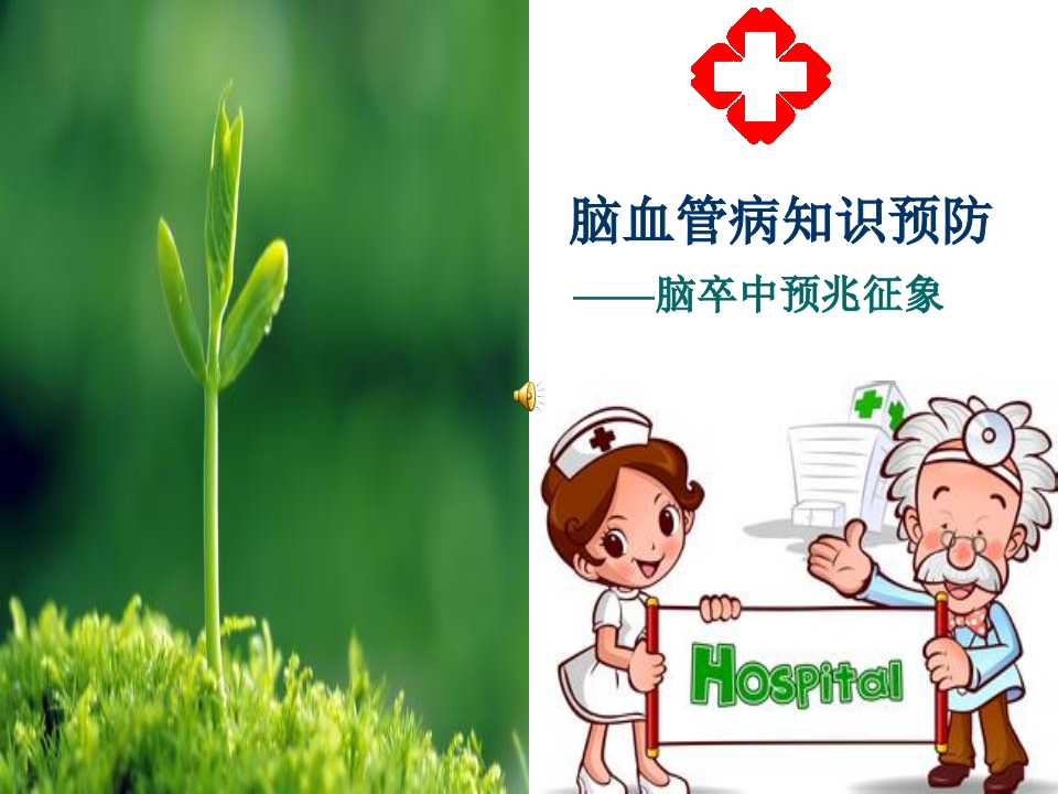 脑血管病知识预防