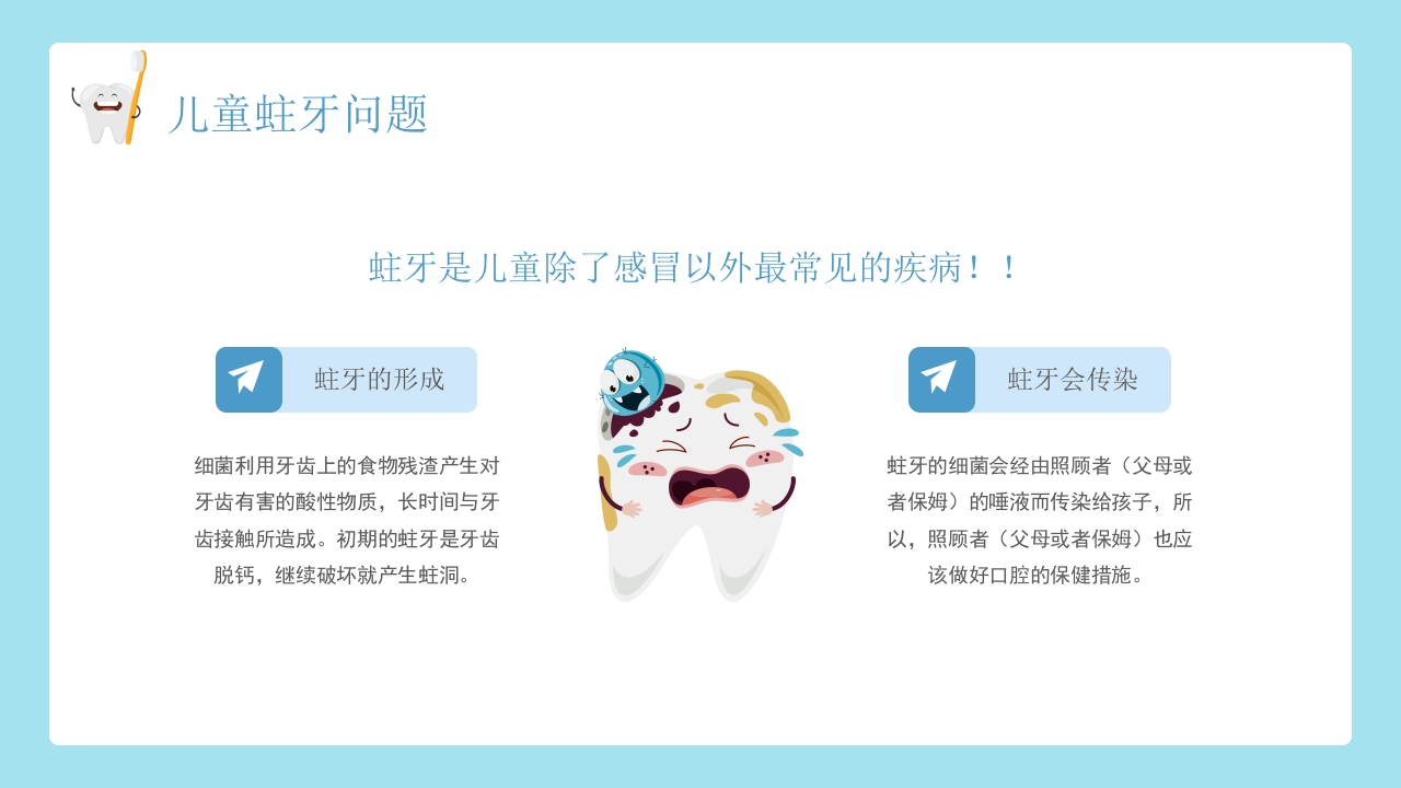 全国爱牙日儿童口腔健康知识普及宣传