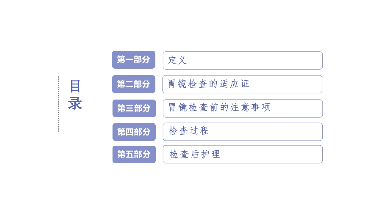 胃镜知识患者健康宣教