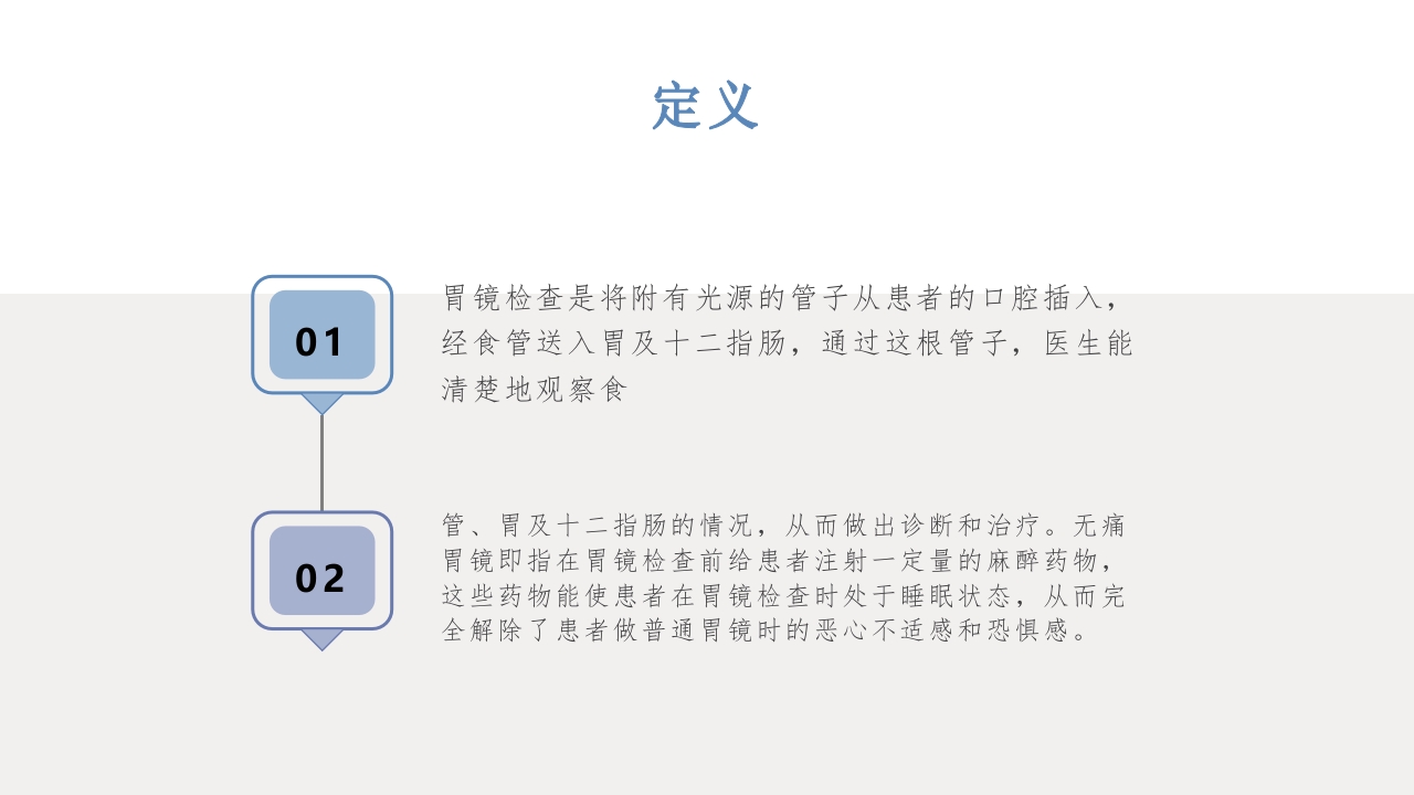 胃镜知识患者健康宣教