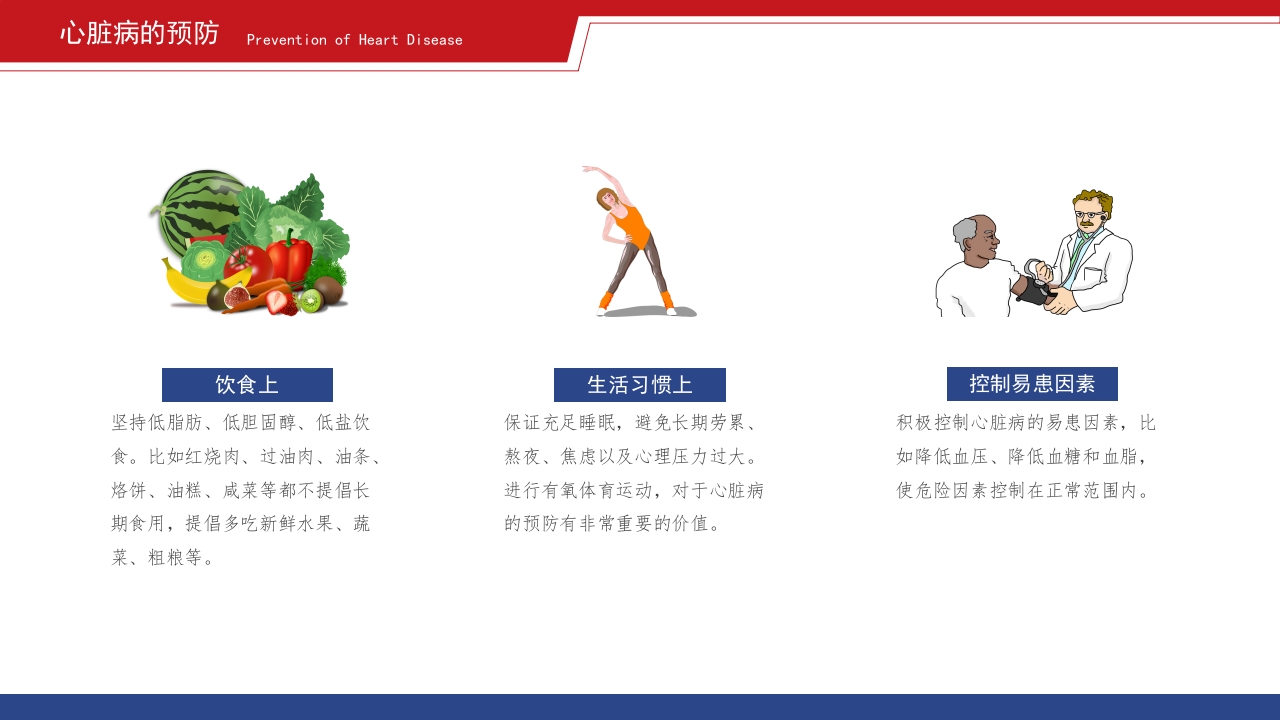 心脏疾病的预防和治疗护理