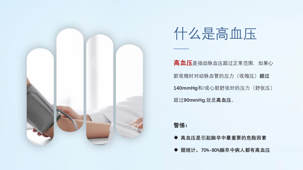 医疗预防高血压心脑血管疾病健康讲座