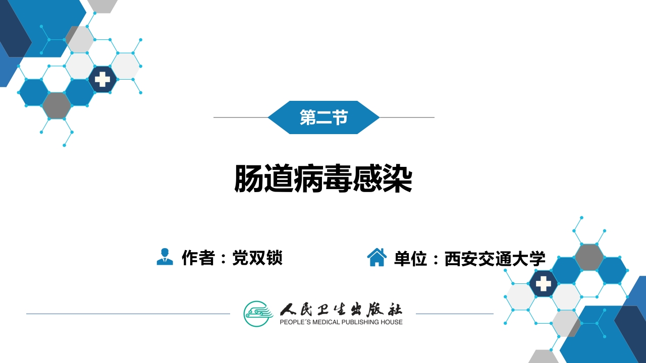 第二章 病毒性传染病 第二节 肠道病毒感染 脊髓灰质炎+柯萨奇病毒感染