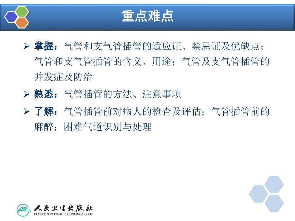 第4章 气管和支气管内插管