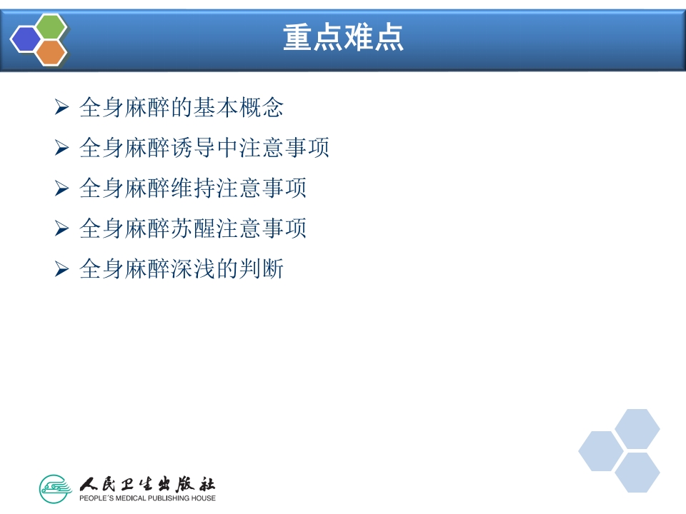 第5章 全身麻醉的基本概念