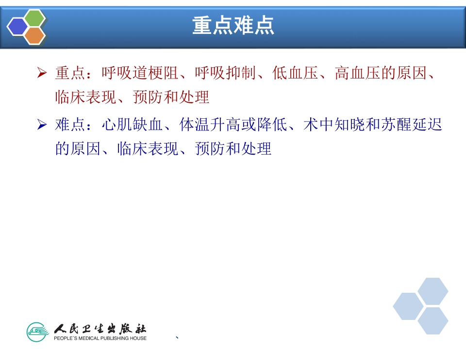 第14章 全身麻醉期间严重并发症的防治