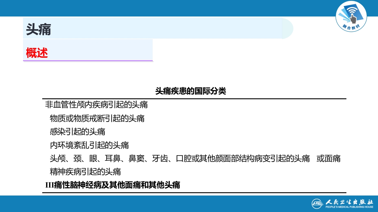 第八章 头痛（1）