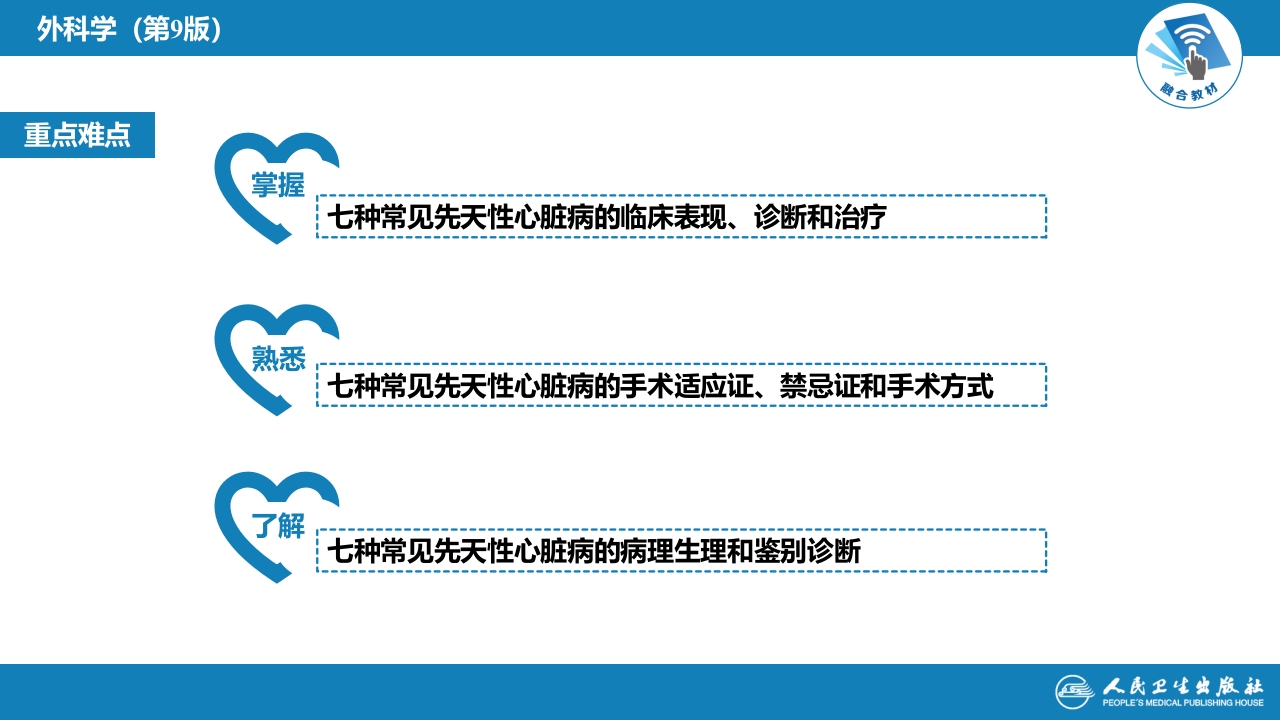 第二十九章 心脏疾病 第二节 先天性心脏病的外科治疗