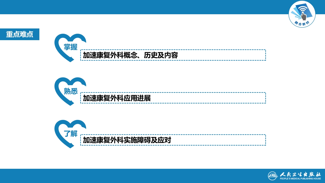 第九章 第四节 加速康复外科理念
