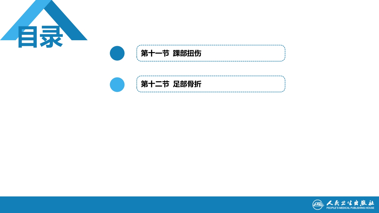 第六十一章 下肢骨、关节损伤 第一、二、三、四、五节