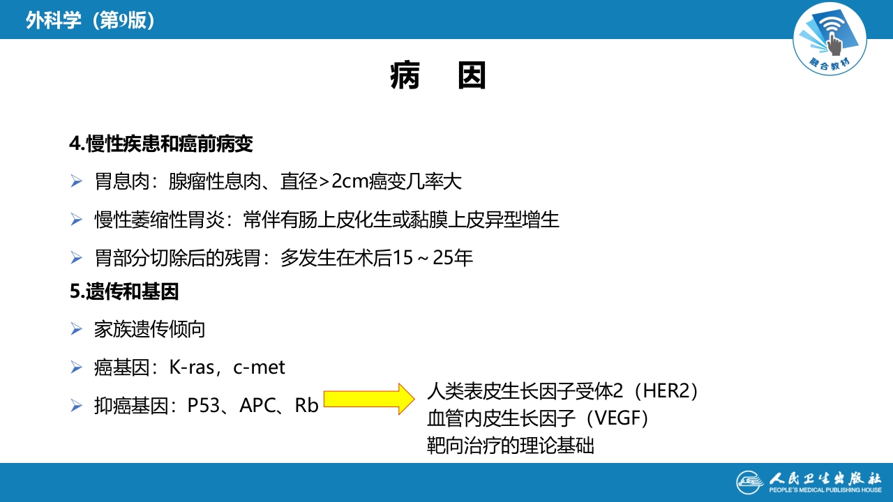 第三十四章 胃十二指肠疾病 第三节（一）胃癌
