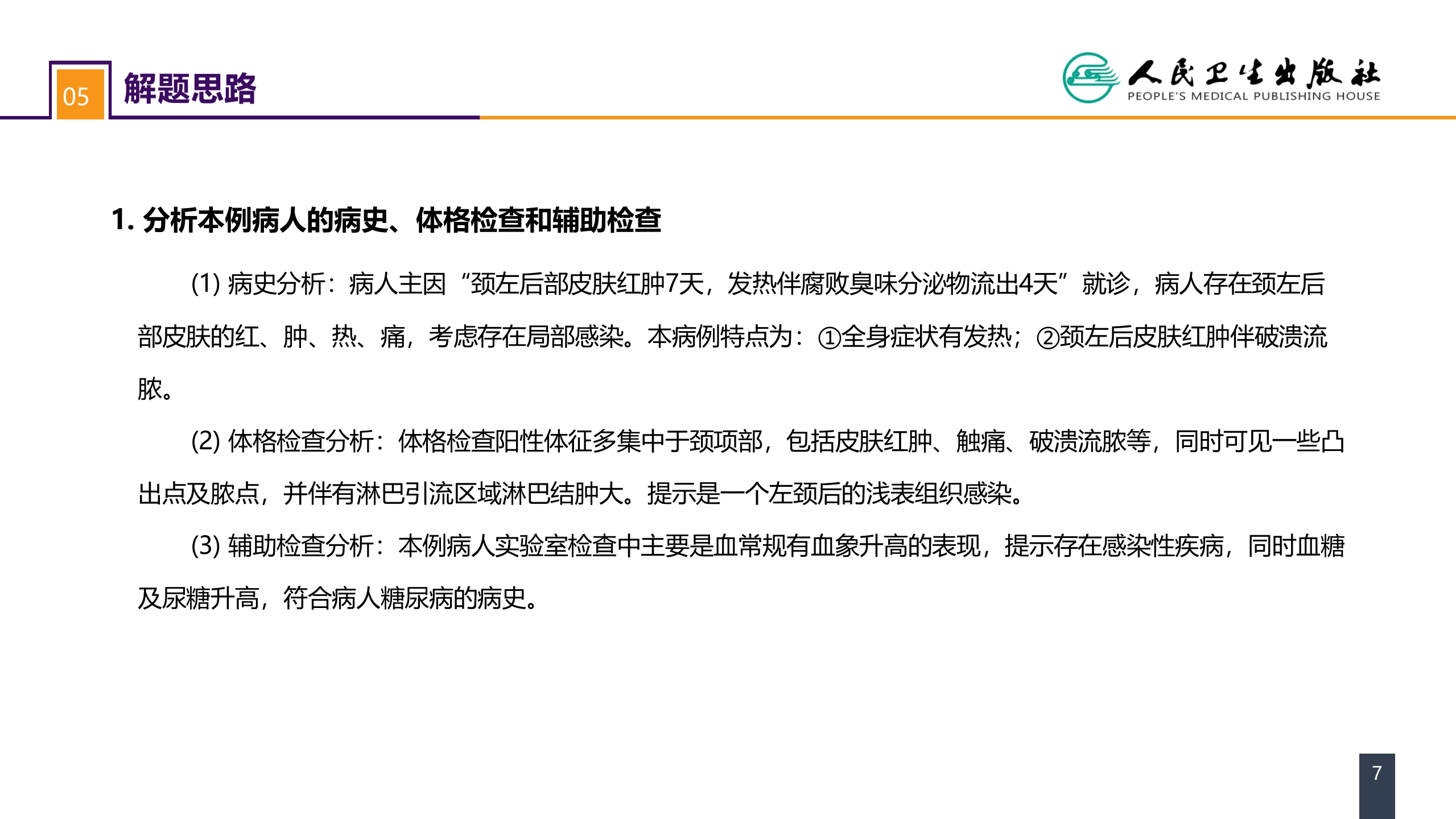 第十一章 案例分析-痈