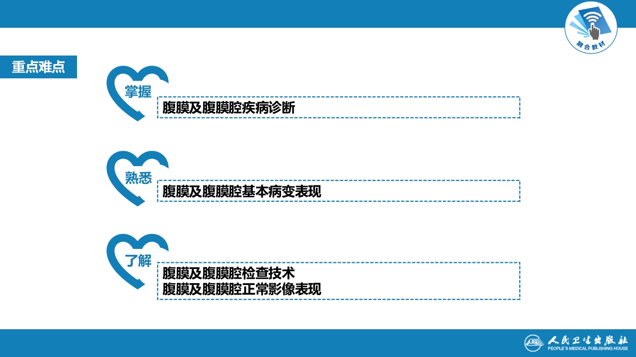第七章 消化系统与腹膜腔 第三节 腹膜腔和肠系膜