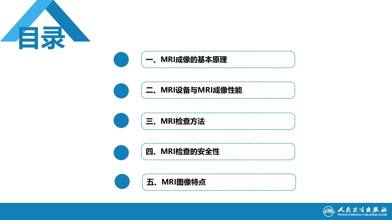 第一章 影像诊断学总论 第四节 磁共振成像