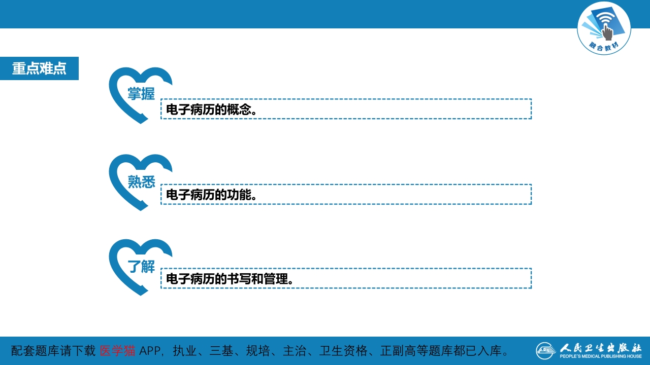 第六篇 病历书写 第三章 电子病历