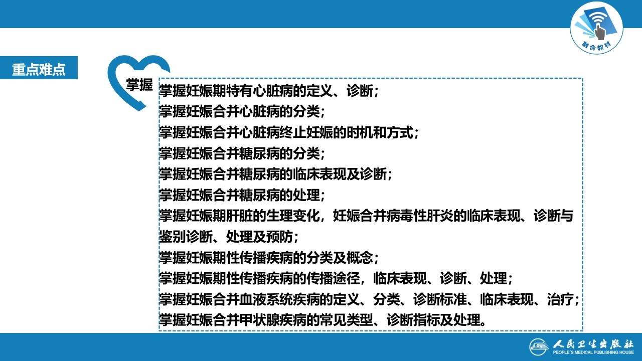 第09章妊娠合并内外科疾病1（第1～2节