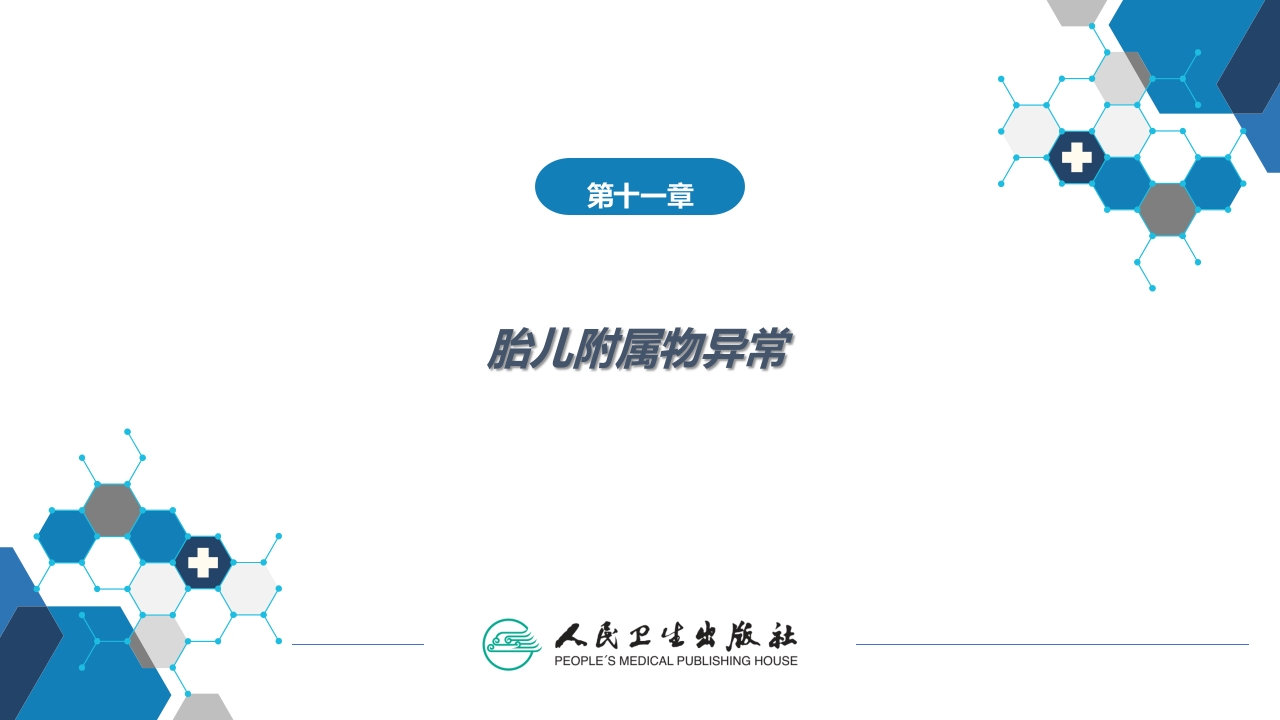 第十一章 胎儿附属物异常.