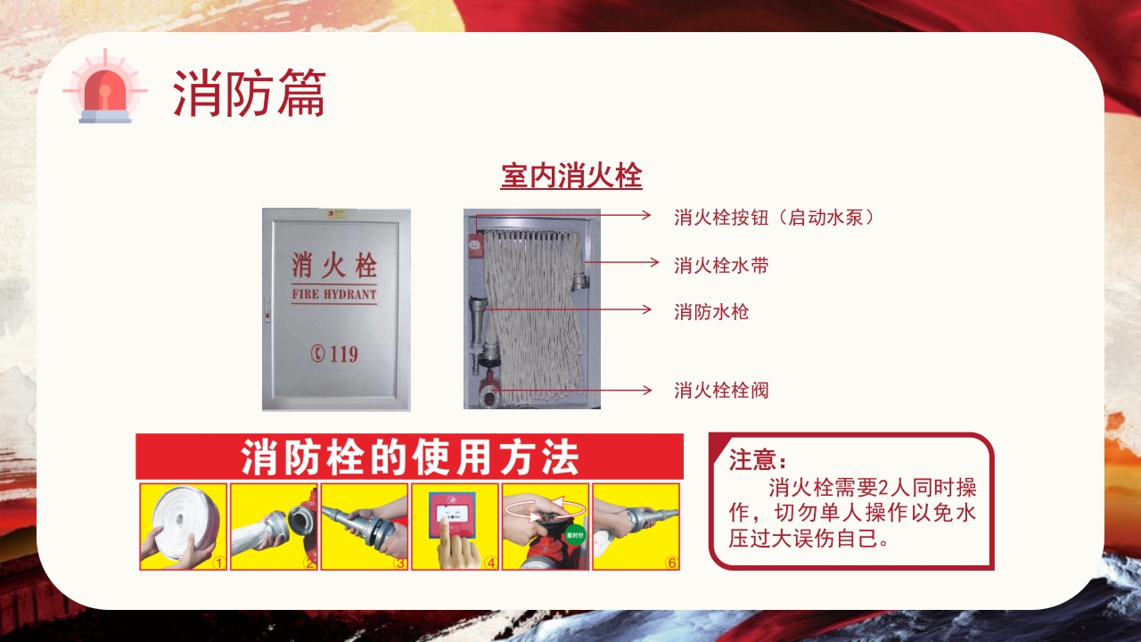 医院治安消防知识培训04