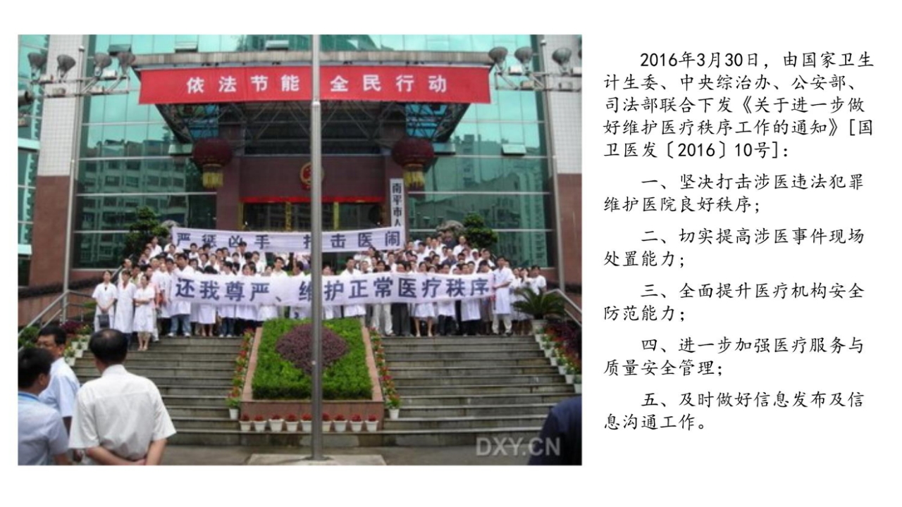 医患纠纷相关法律法规和预防对策培训（40页）