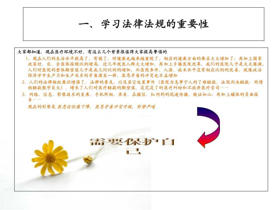 医疗法律法规及医疗纠纷的防范PPT课件（113页）