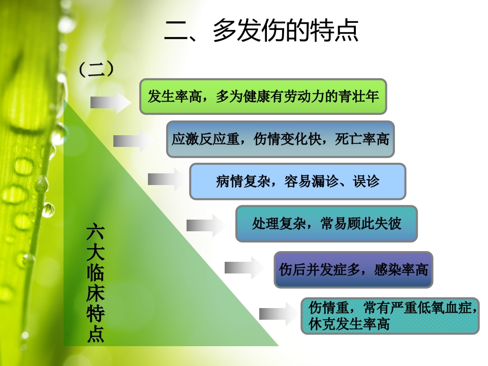 多发伤的急救护理郑磊