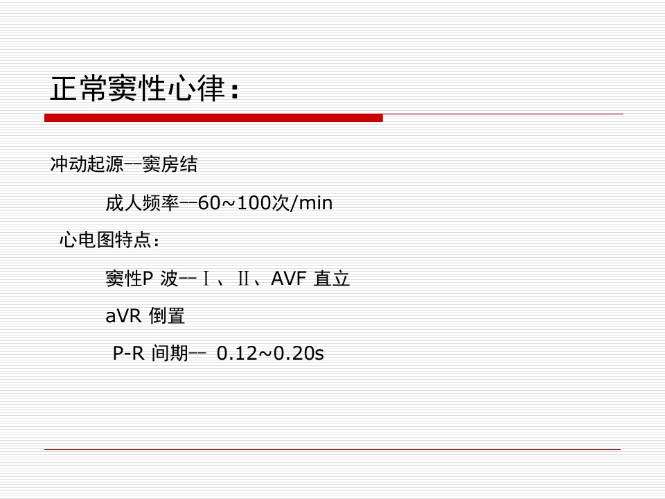 急诊班心律失常