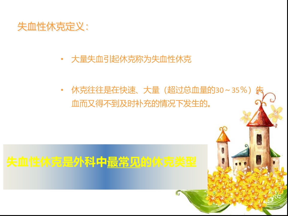 宫外孕失血性休克手术的护理查房