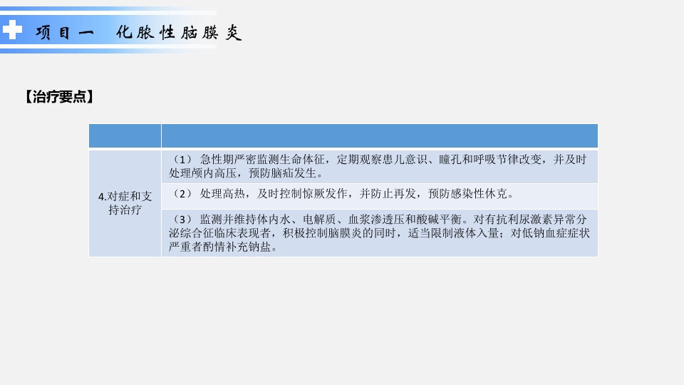 神经系统疾病患儿的处理