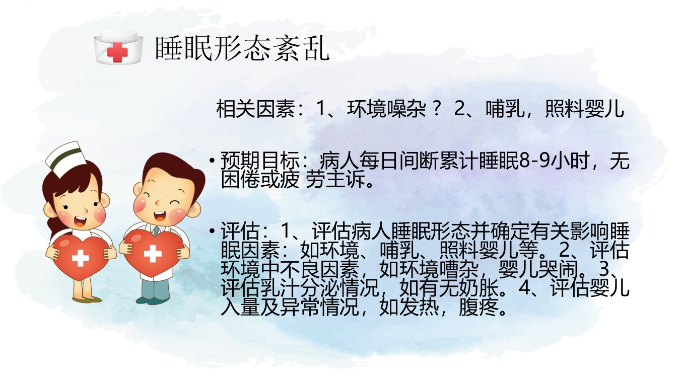 顺产产后护理查房