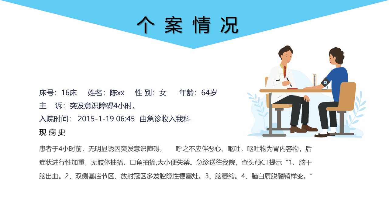 脑出血的护理个案分享