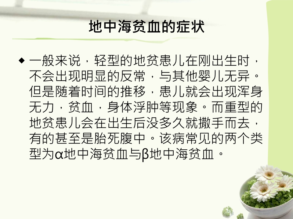 地中海贫血护理查房PPT