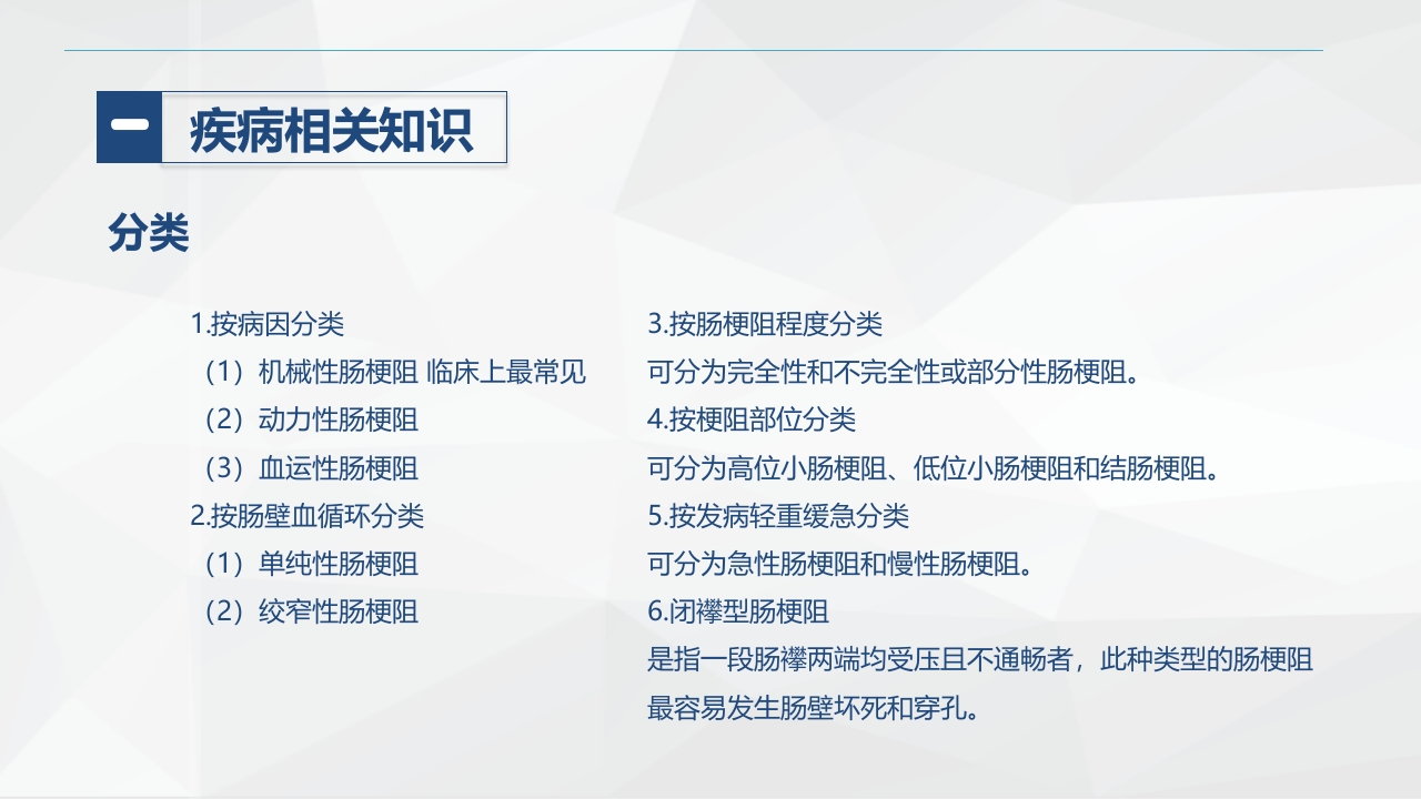 消化内科-肠梗阻护理查房2
