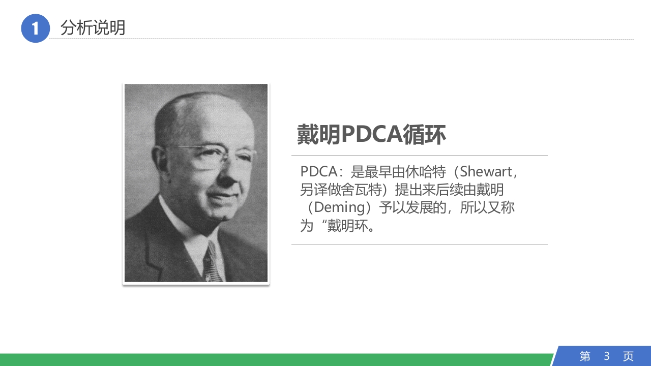 PDCA循环工作方法培训-质检部门一班培训资料