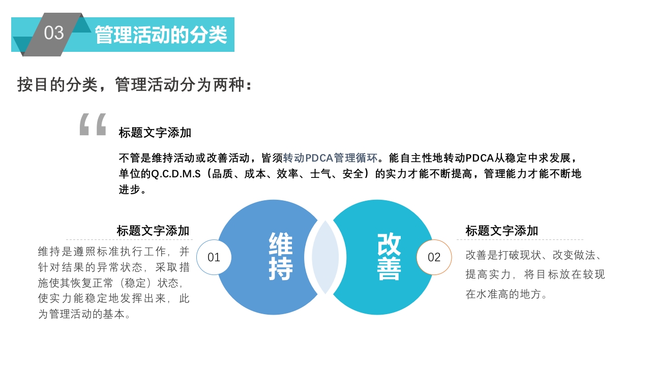 PDCA循环及其在管理中的应用-管理原则过程详解