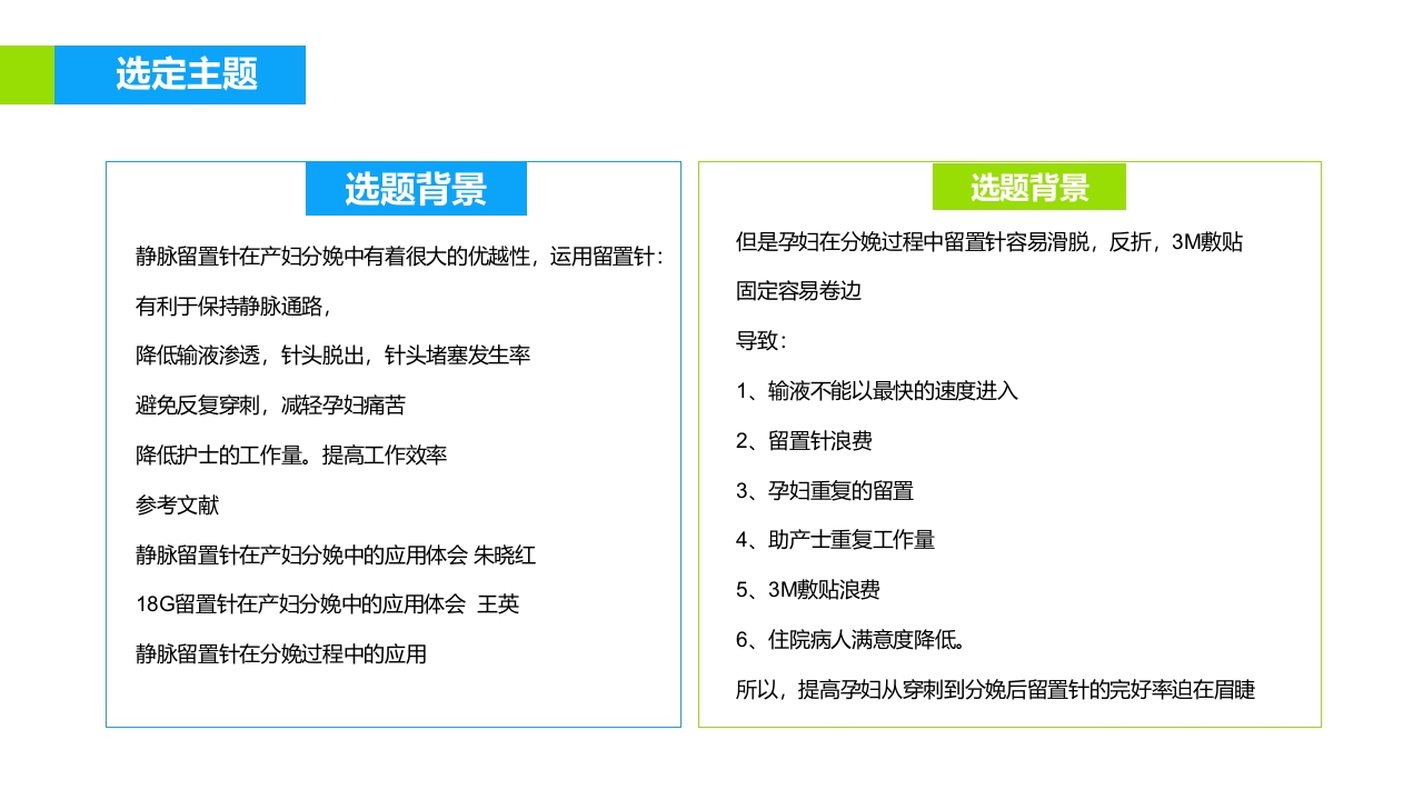 品管圈医疗QC模版PPT