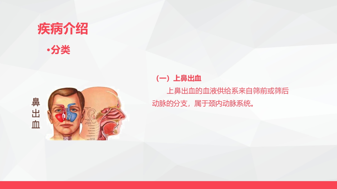 鼻出血的业务学习