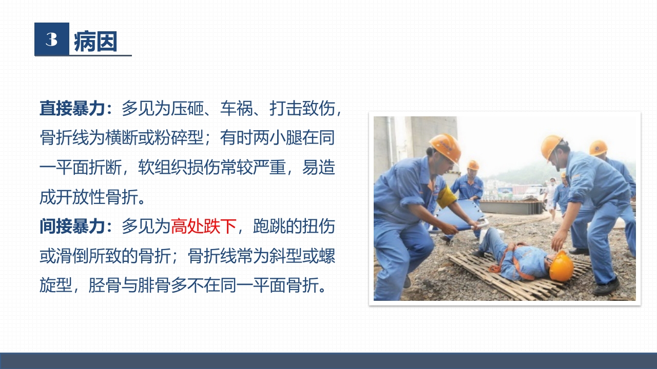 骨科胫腓骨骨折教育查房