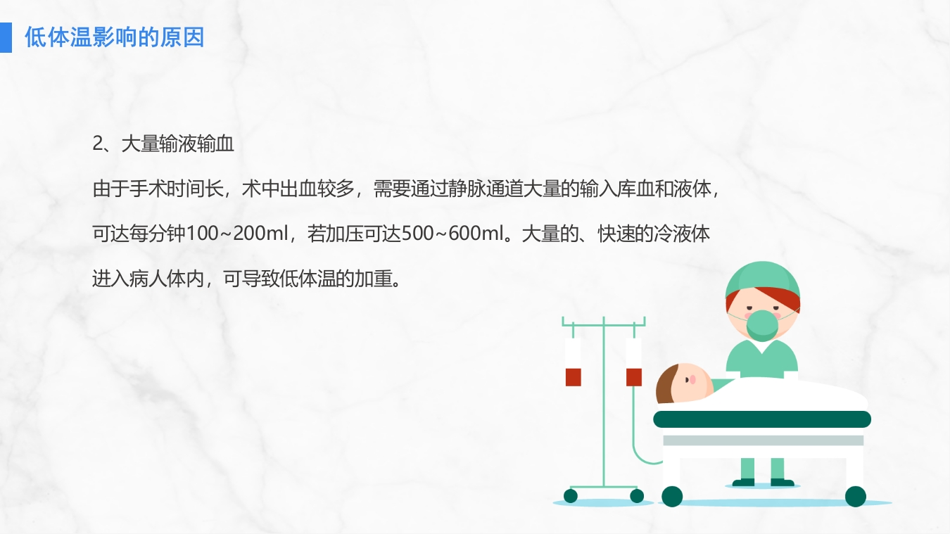 手术病人术中低体温的预防与护理