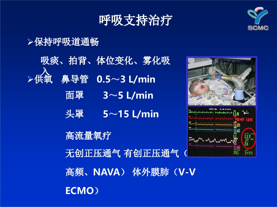 转：危重症儿童呼吸支持治疗