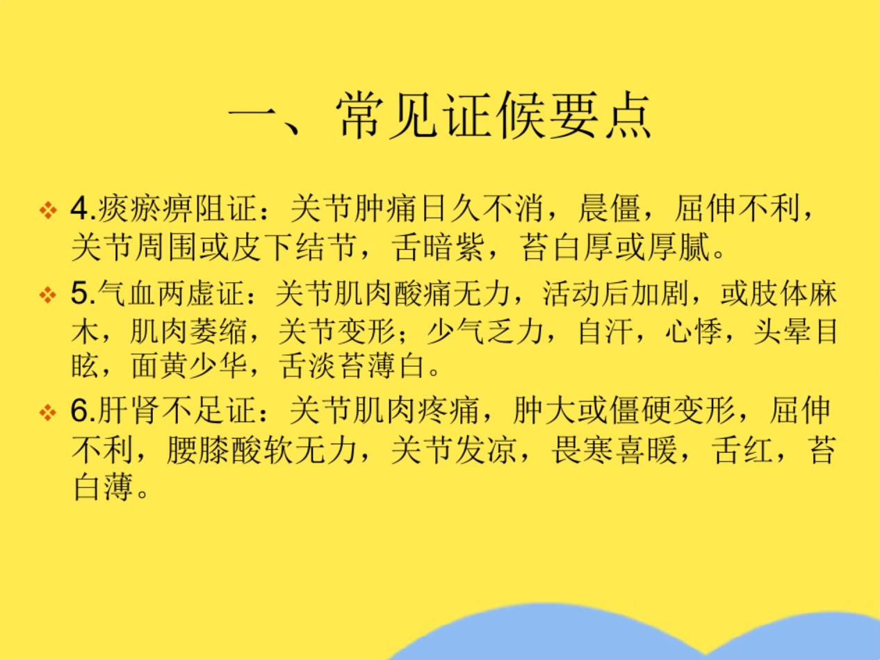 痹中医护理方案(共23张PPT)
