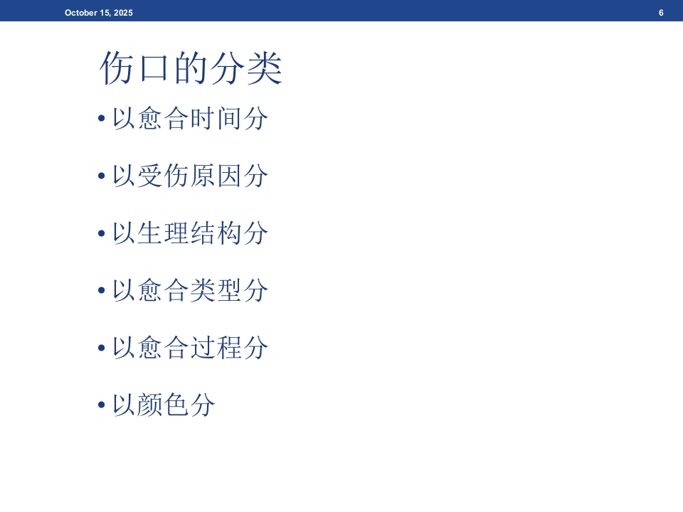 伤口基础知识、湿性愈合理论及伤口的评估与治疗