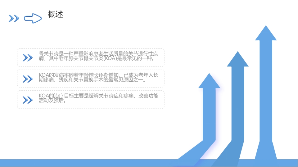 老年骨关节炎慢病管理指南