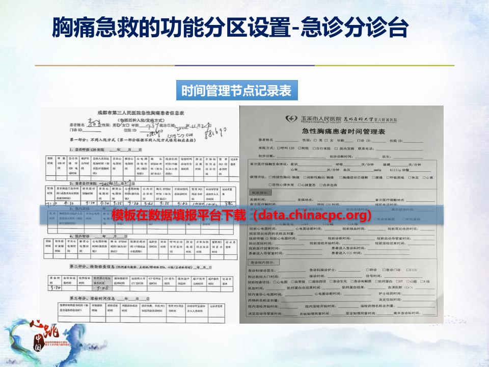 CPC院内会：胸痛急救的配套功能区域设置及标识解读SACN.CLO.17.03.1175