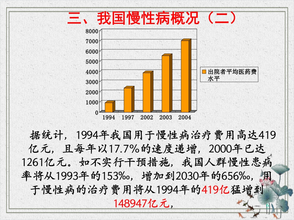 常见慢性病的防治