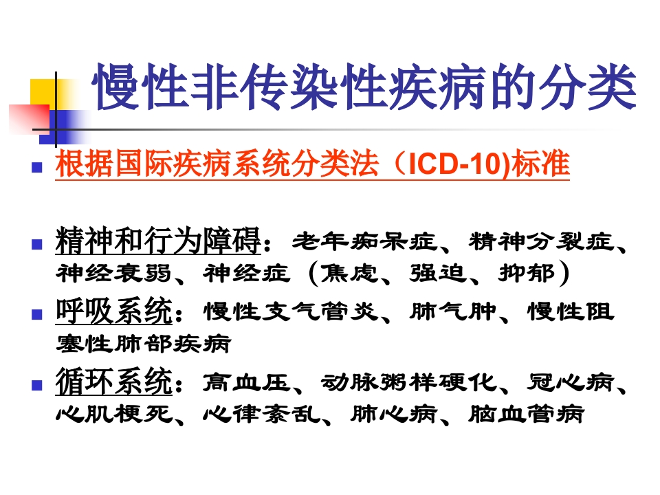 慢性病--社区健康教育与健康促进