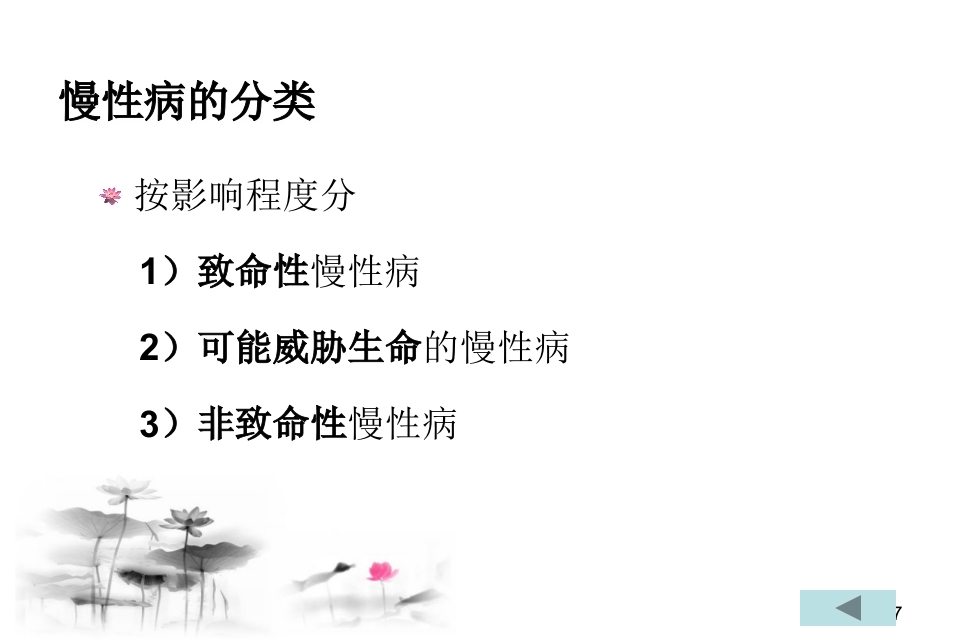 社区慢性病患者的护理与管理