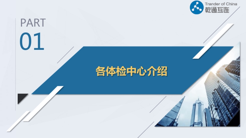 各体检中心介绍及对比