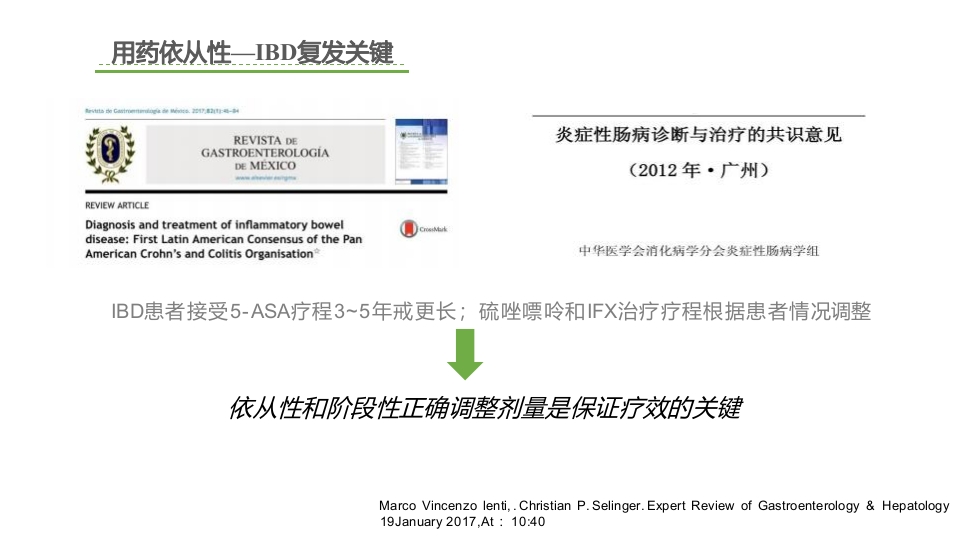 IBD患者院外用药管理拓展
