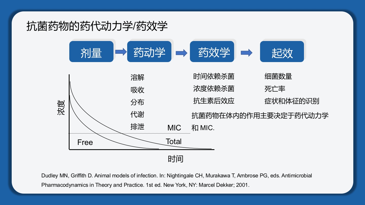 肺部感染的抗生素使用PPT模板改