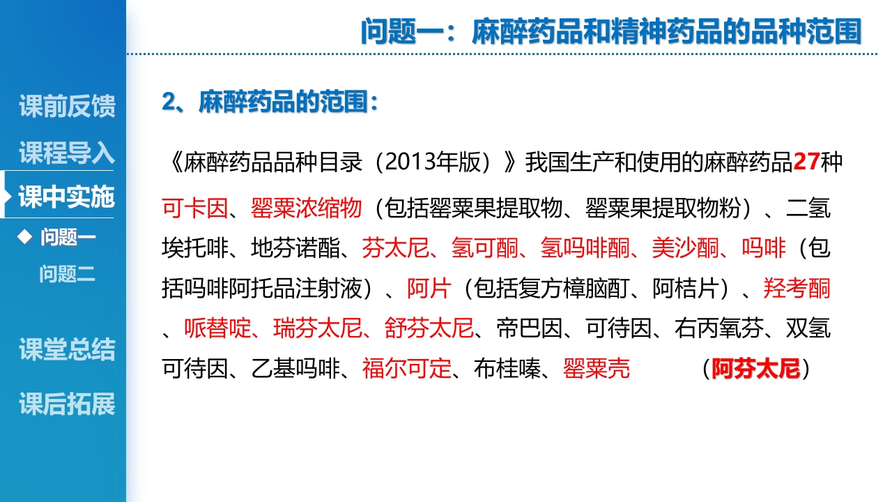 麻醉药品、精神药品管理